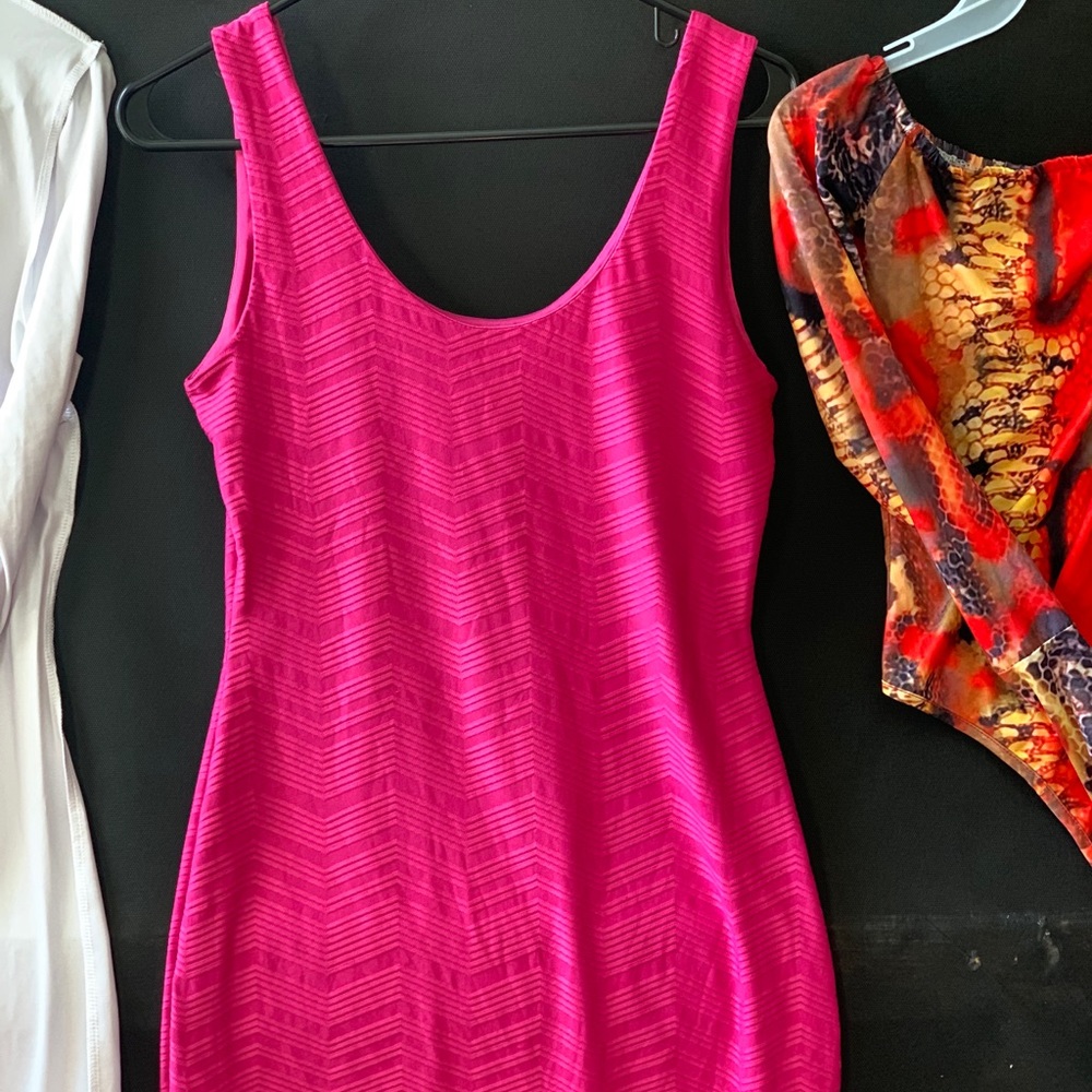 Pink tank dress (M)